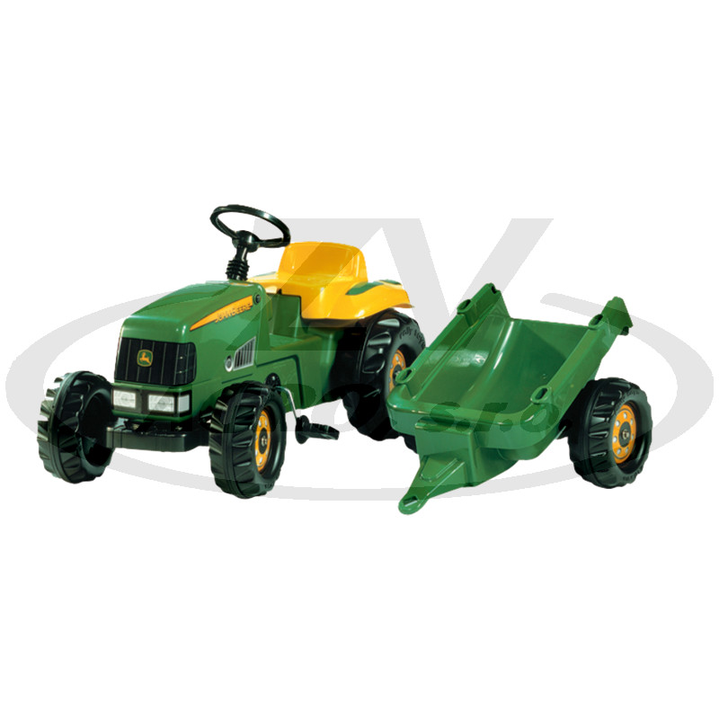 John Deere - S přívěsem