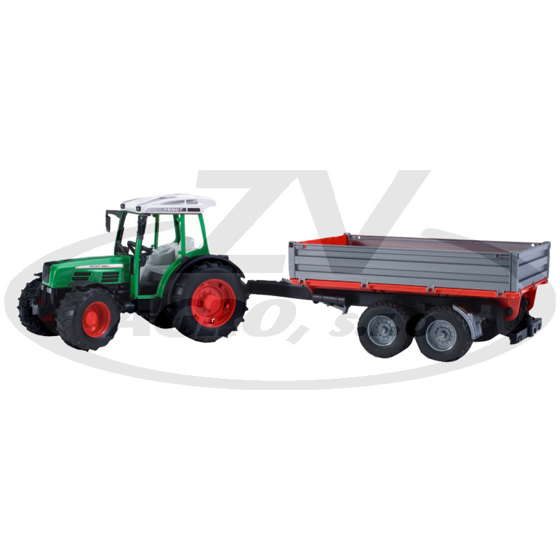 Fendt 209 S - S přívěsem s bočnicemi