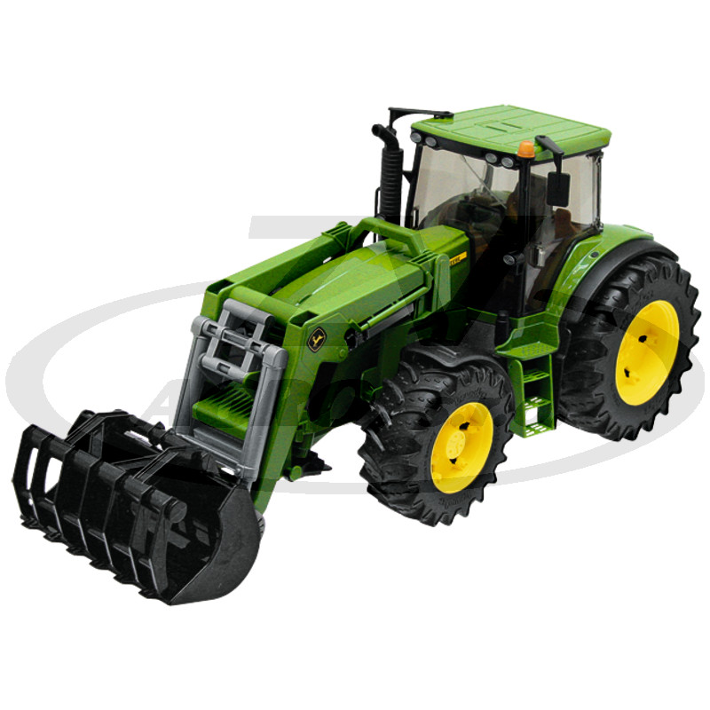 John Deere 7930 - S čelním nakladačem