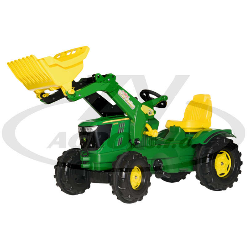 John Deere 6210 R - S nakladačem