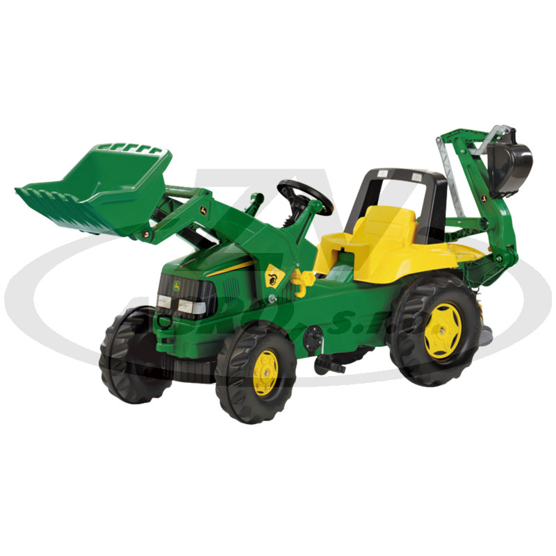 John Deere - S nakladačem a lžící