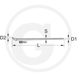 KS Tools Páková svěrka, 1,8 m