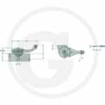 Magura Regulační páka