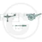 Magura Regulační páka