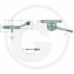 Magura Regulační páka