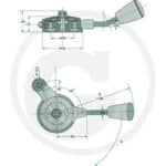 Magura Regulační páka