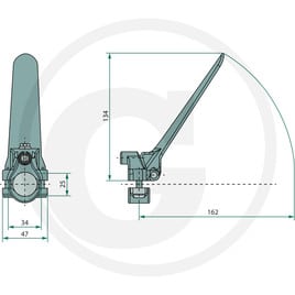 Magura Ovládací páka