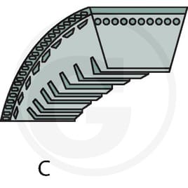 AS-Motor Klínový řemen