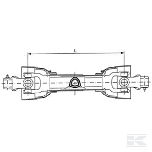 Kloubová hřídel 560 mm