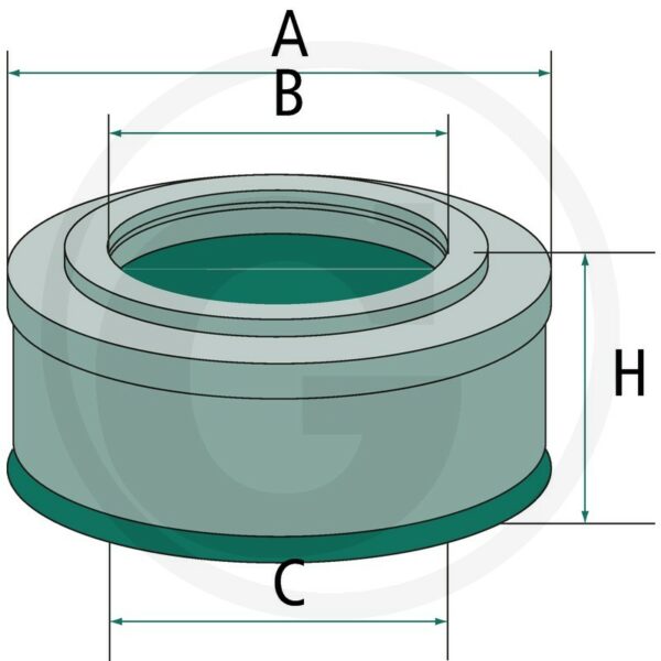 GRANIT Filtr hydraulického/převodového oleje