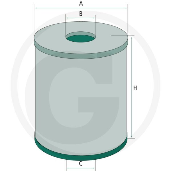 HIFI Filtr hydraulického/převodového oleje
