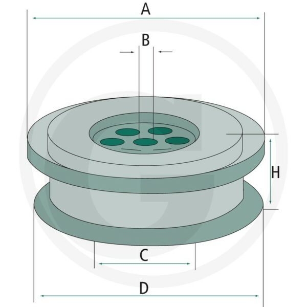 Filtr hydraulického/převodového oleje